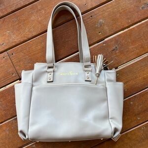 White Elm Gemini Mini Tote Taupe